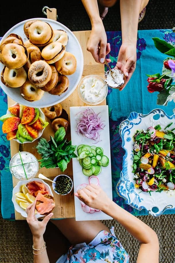 How to set up a Bagel Bar