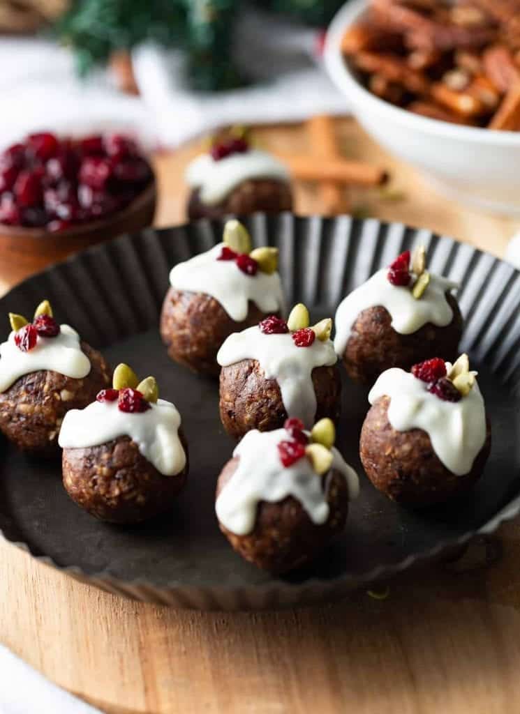 Vegan Food Gifts christmas protein balls