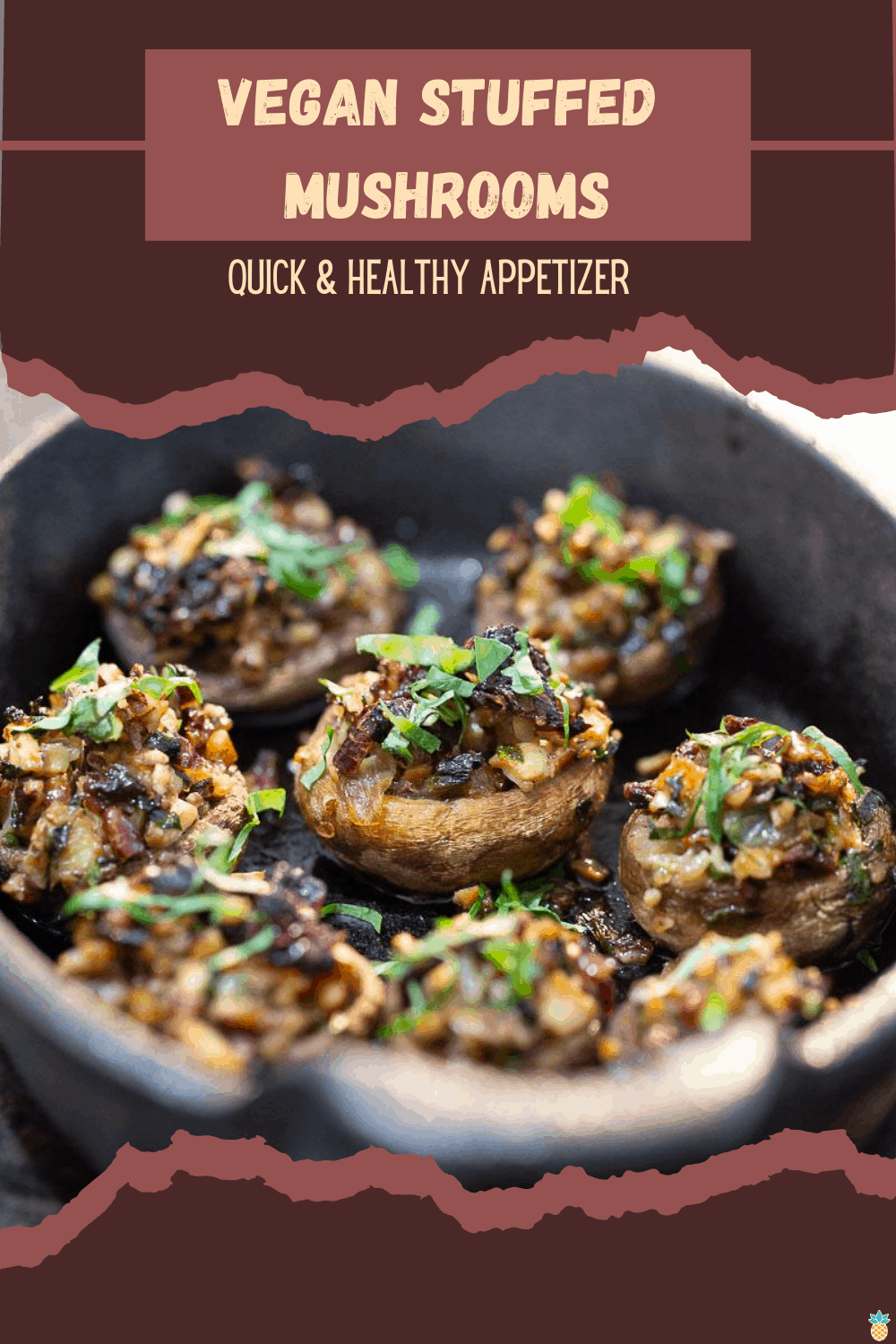 Vegan Stuffed Mushrooms Recipe - Intentional Hospitality