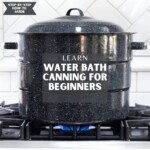 water bath canner on stove