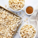 maple glazed popcorn