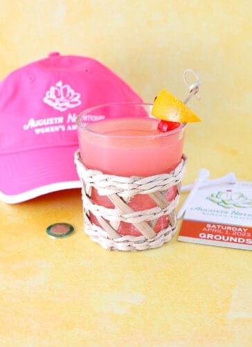 Pink Azalea Drink Recipe Inspired by Augusta National