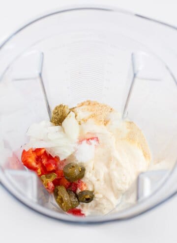 taco bell baja sauce in vitamix blender