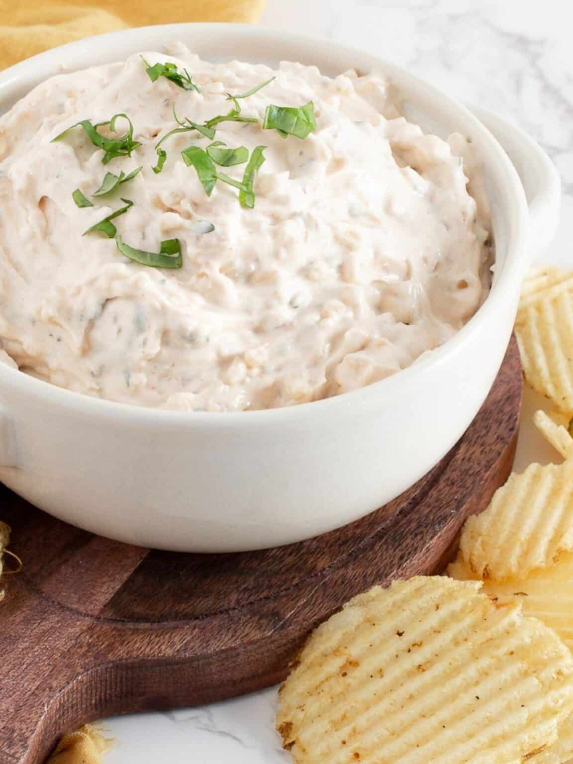 Easy Homemade French Onion Dip Recipe Intentional Hospitality