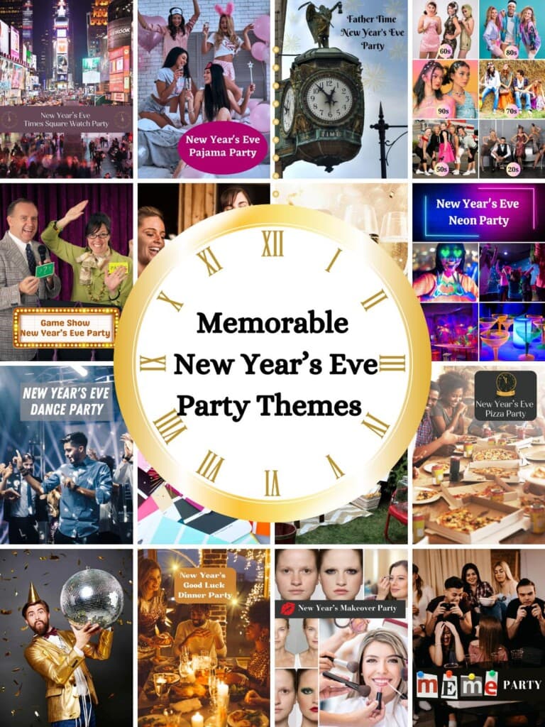 Memorable New Years Eve Party Themes For Adults - Intentional Hospitality