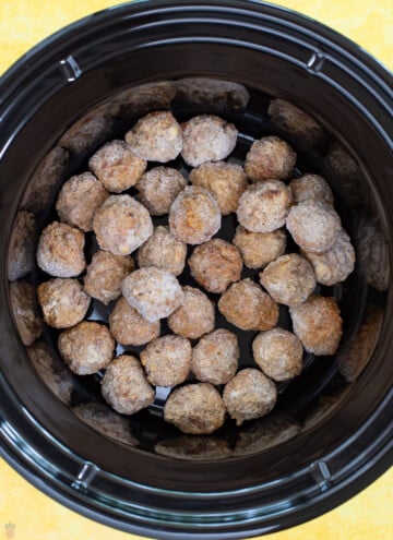 meatballs in slow cooker