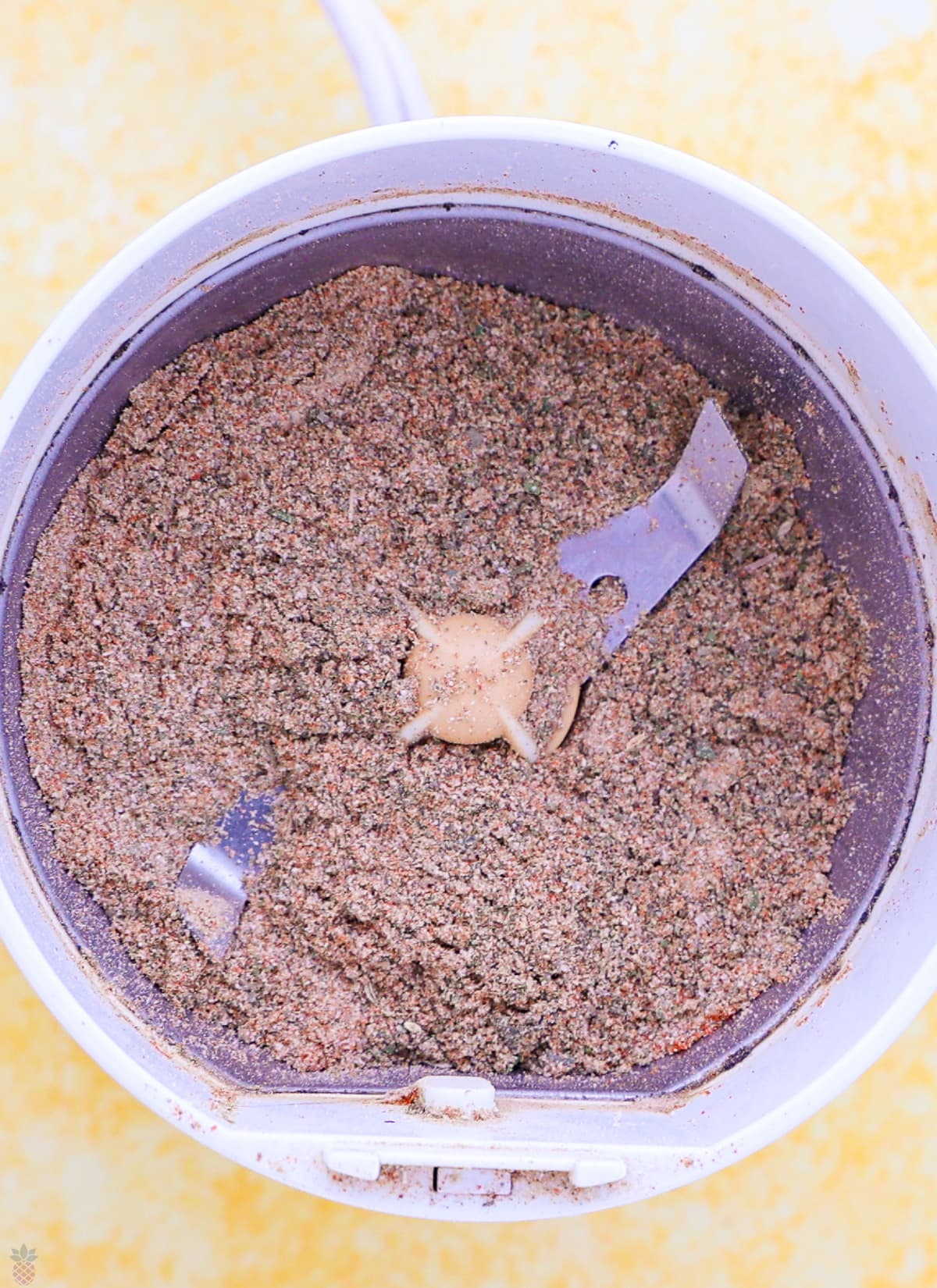 cajun spice blend after it has been ground