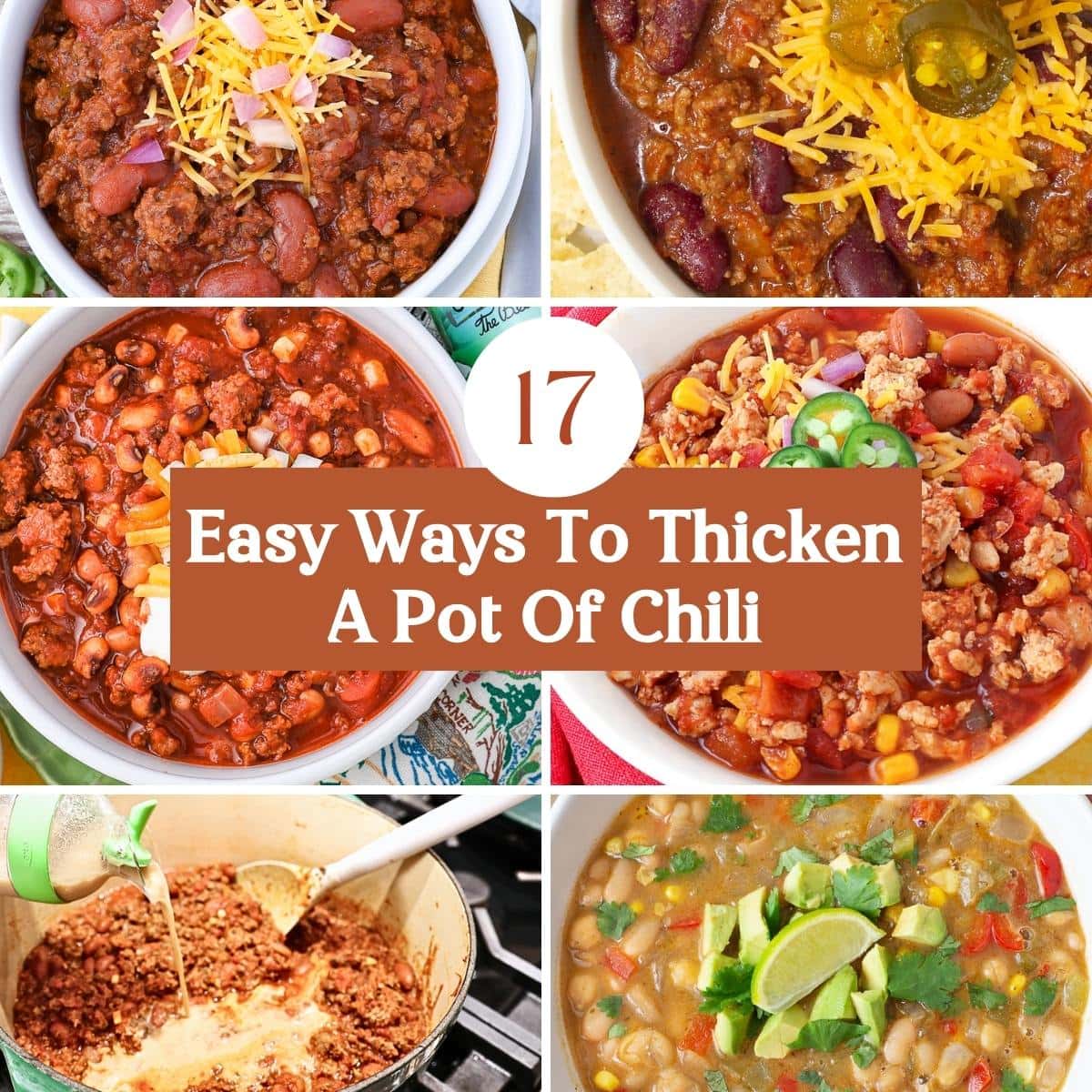 17 Quick and Easy Ways To Thicken Your Watery Chili Intentional