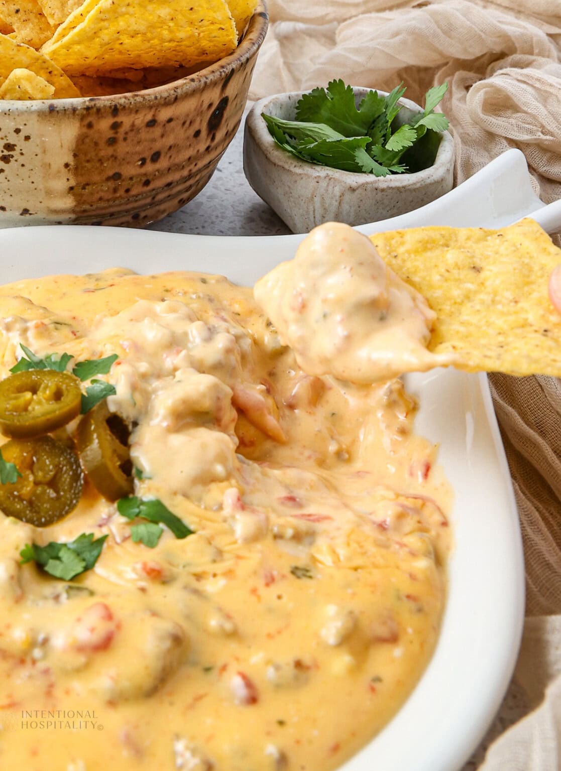 Creamy Rotel Sausage Dip Crock Pot Intentional Hospitality Creamy Rotel Sausage Dip Crock Pot Intentional Hospitality