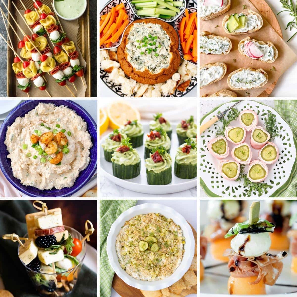 Easy Cold Buffet Ideas for Parties, Showers, and Church Gatherings