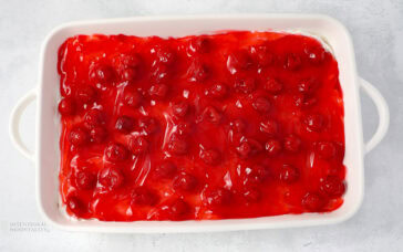finished cherry delight in 9x13